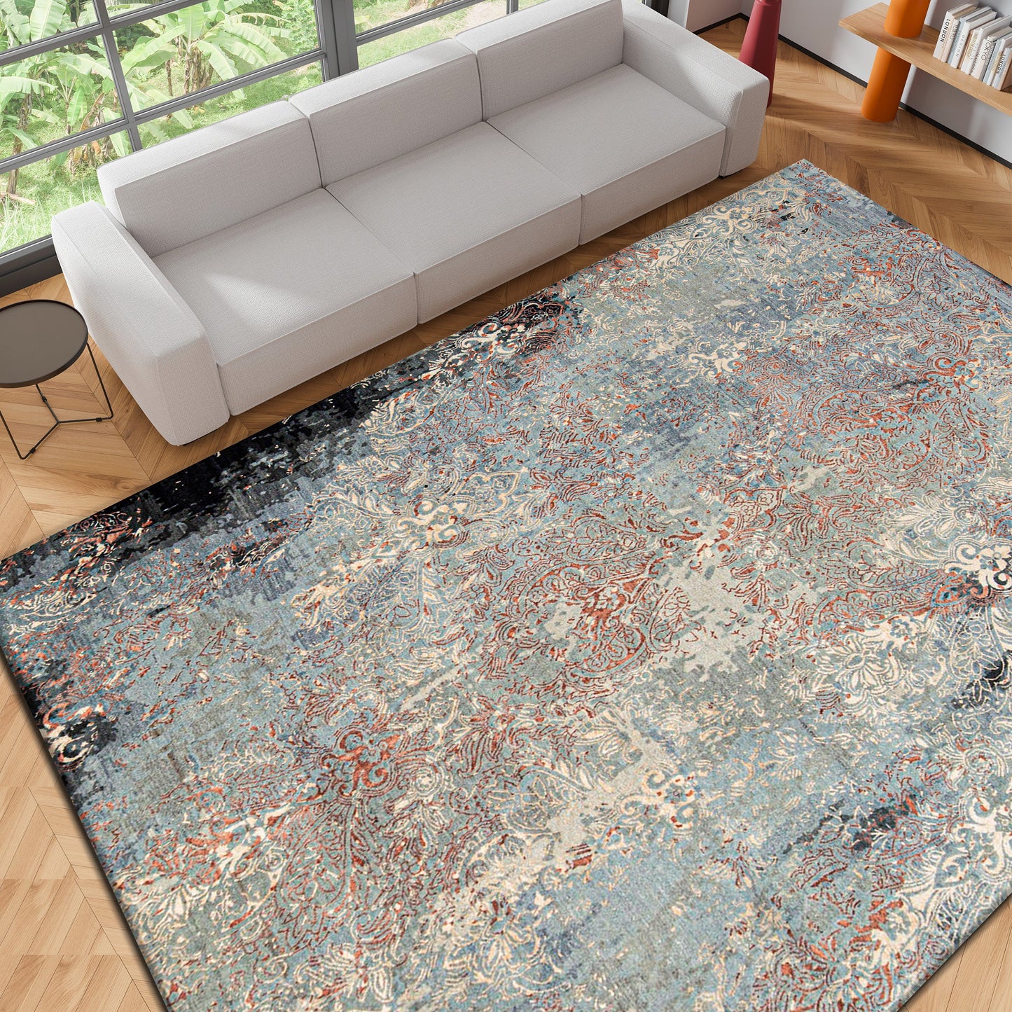 CANVAS ART JR030 MULTI / RED