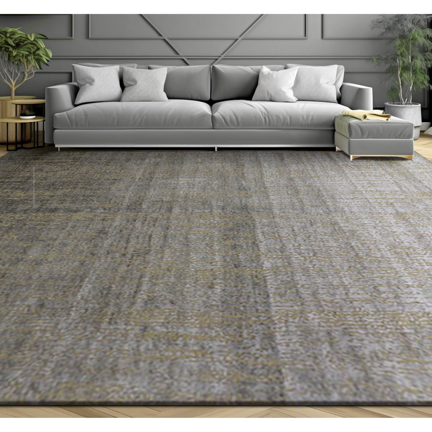 CANVAS ART KA425 BEIGE / SILVER