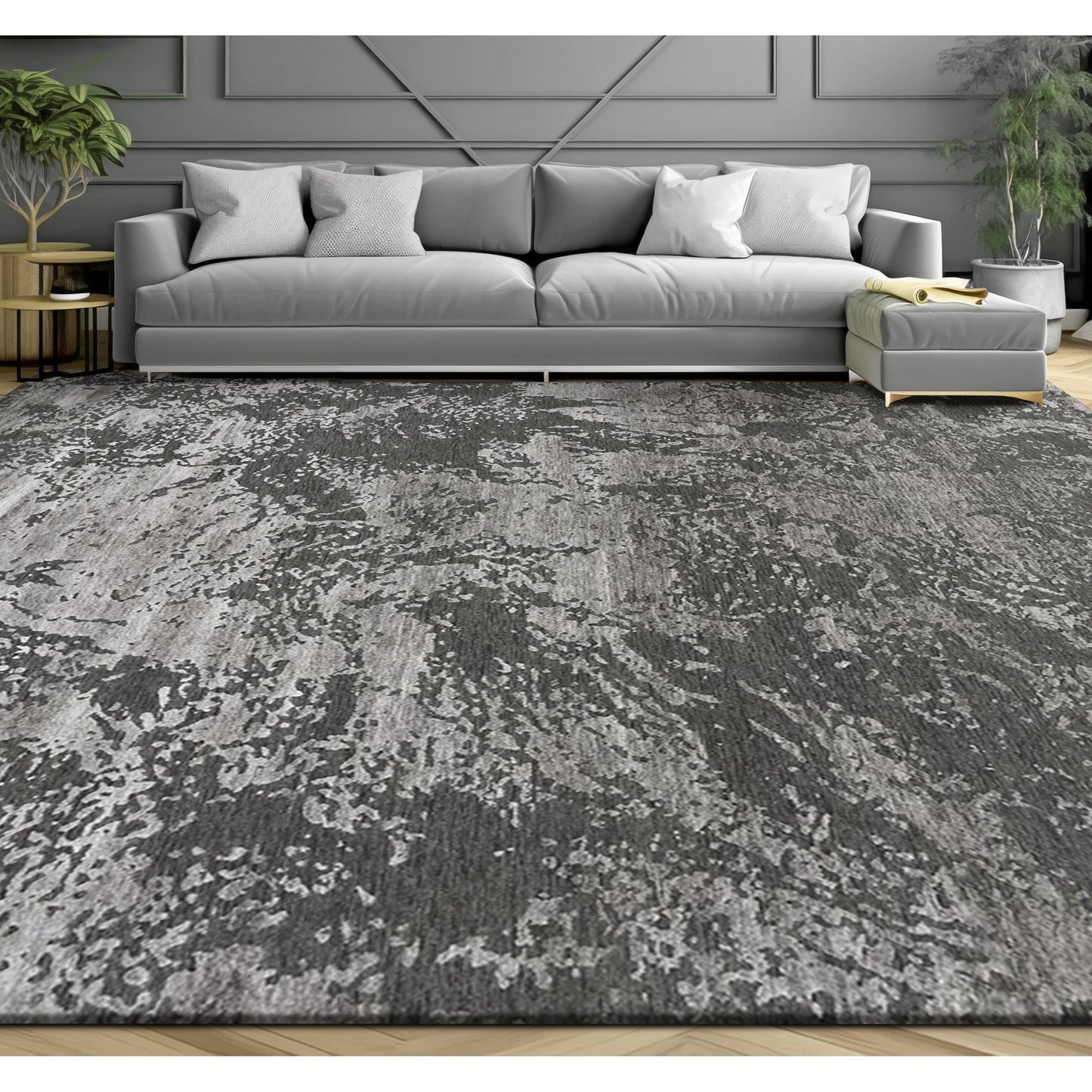 CANVAS ART KA454 GREY / GREY