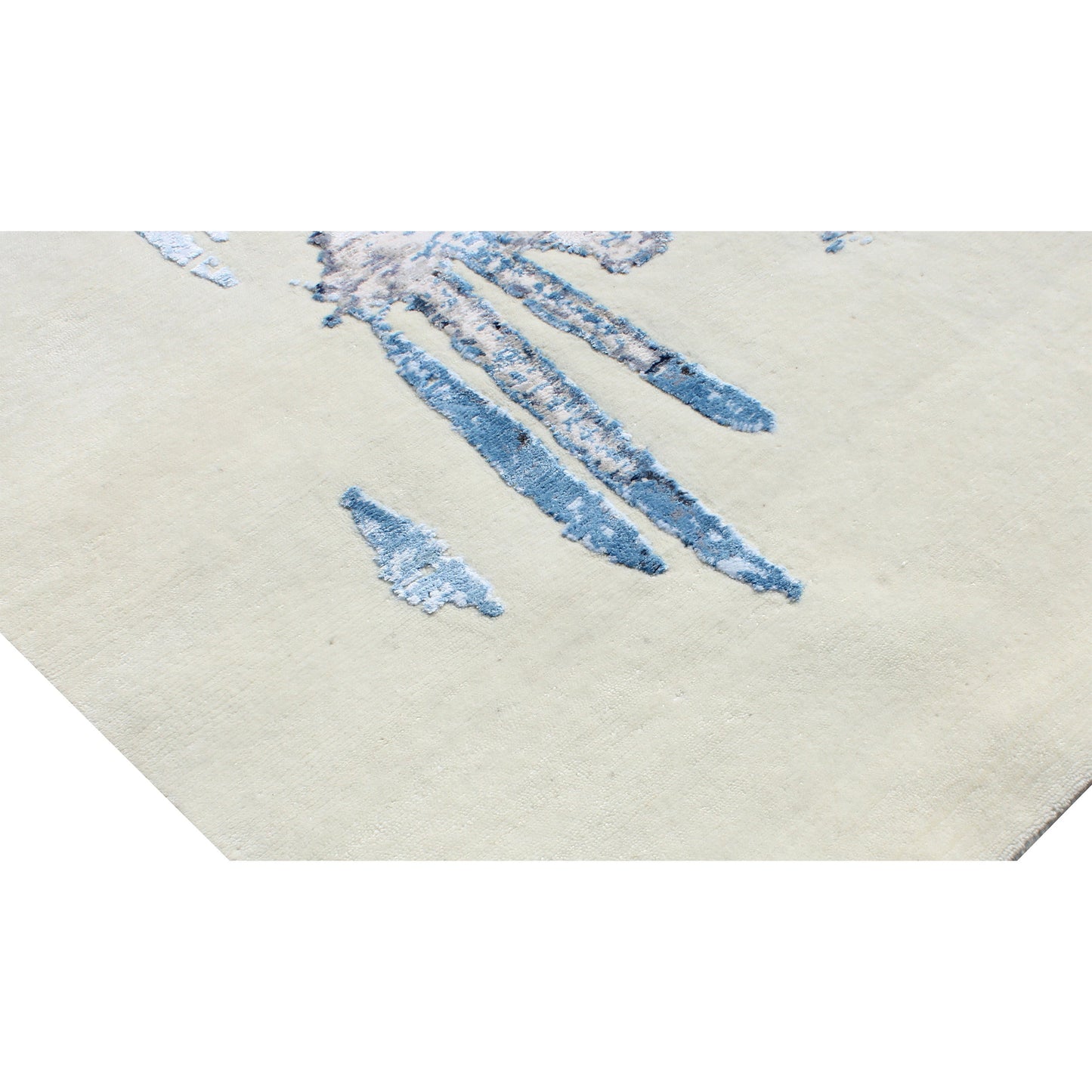 CANVAS ART KS117 IVORY / TURQUOISE