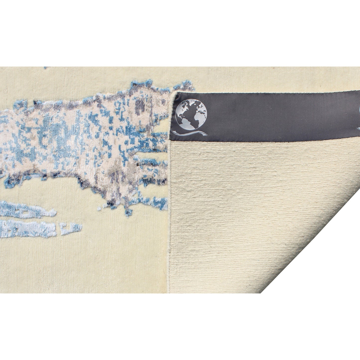 CANVAS ART KS117 IVORY / TURQUOISE