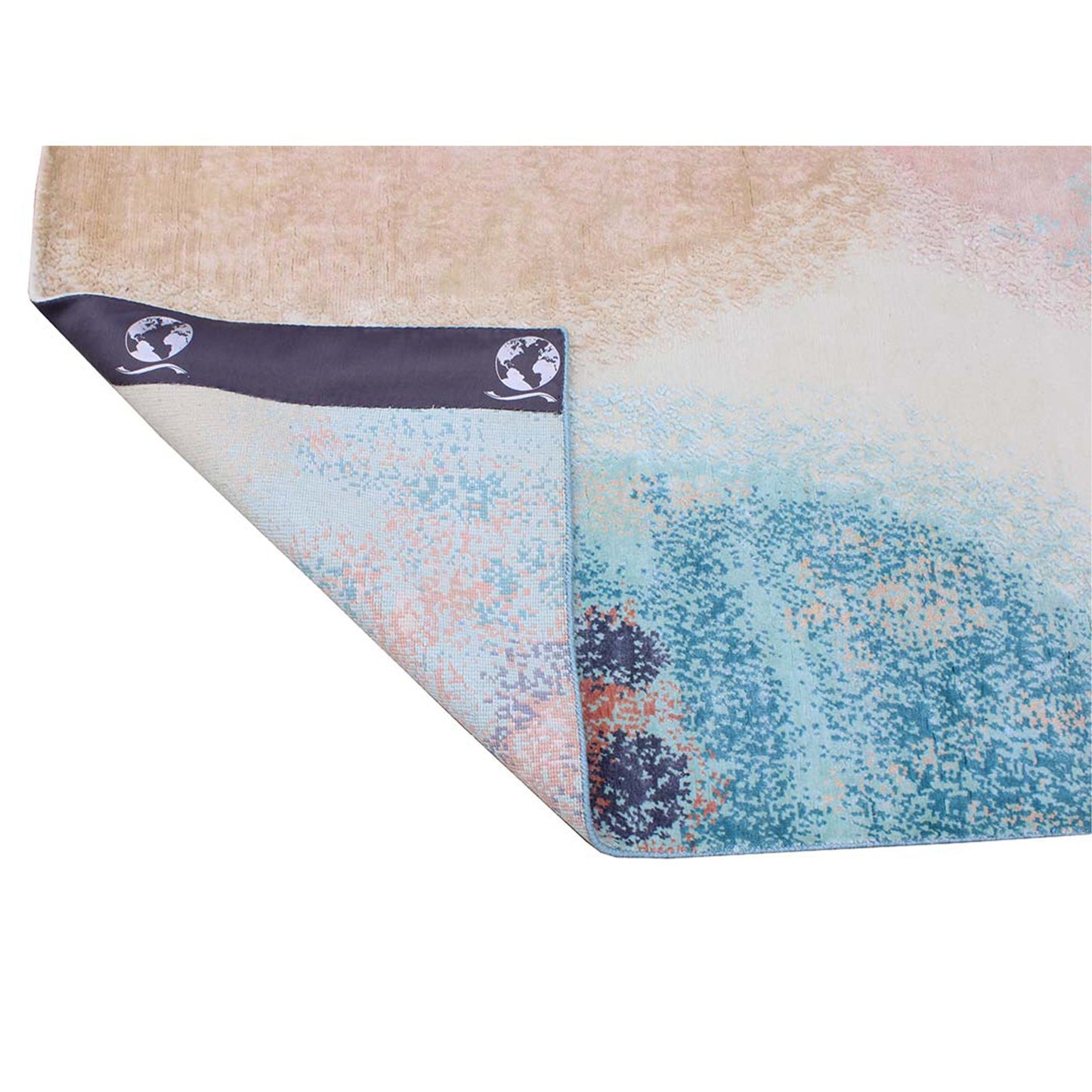 CANVAS ART KS117 IVORY / TURQUOISE