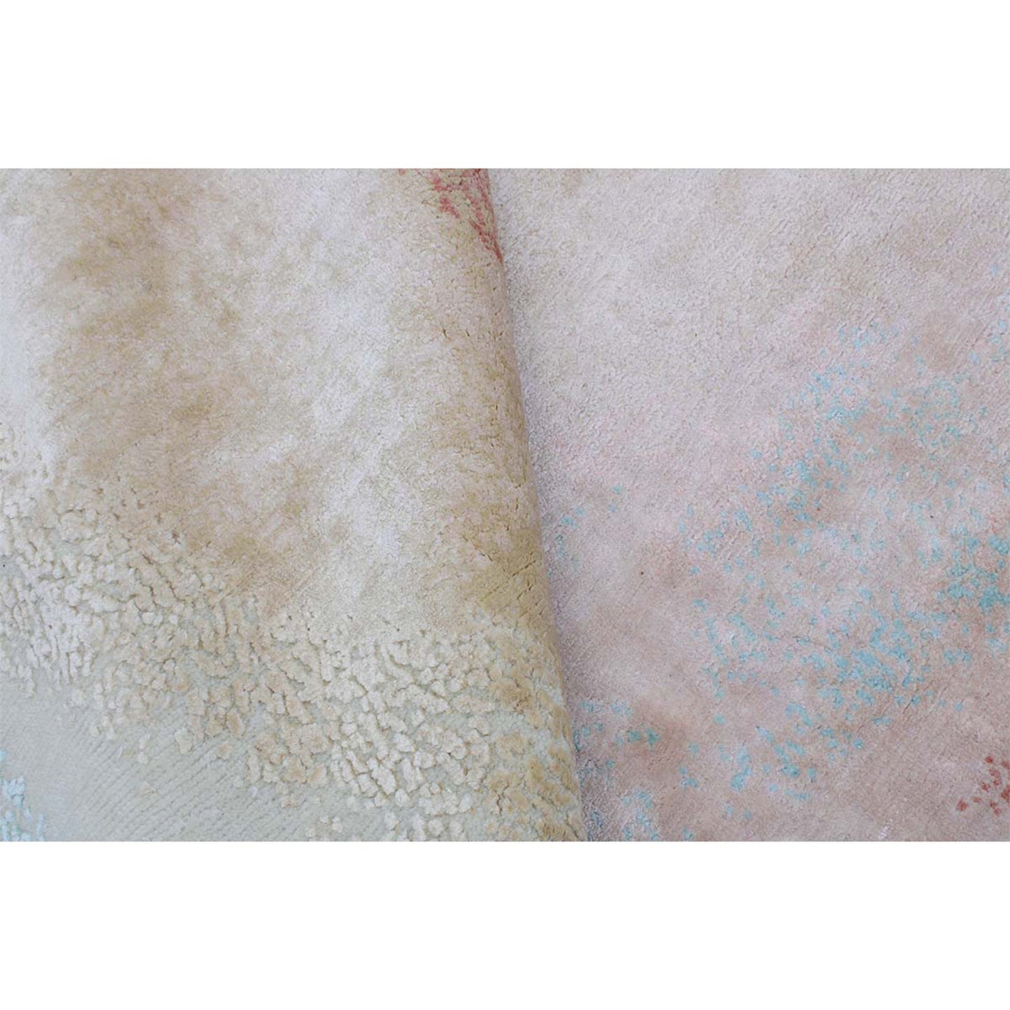 CANVAS ART KS117 IVORY / TURQUOISE