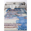CANVAS ART KS145 IVORY / LIHGT BLUE