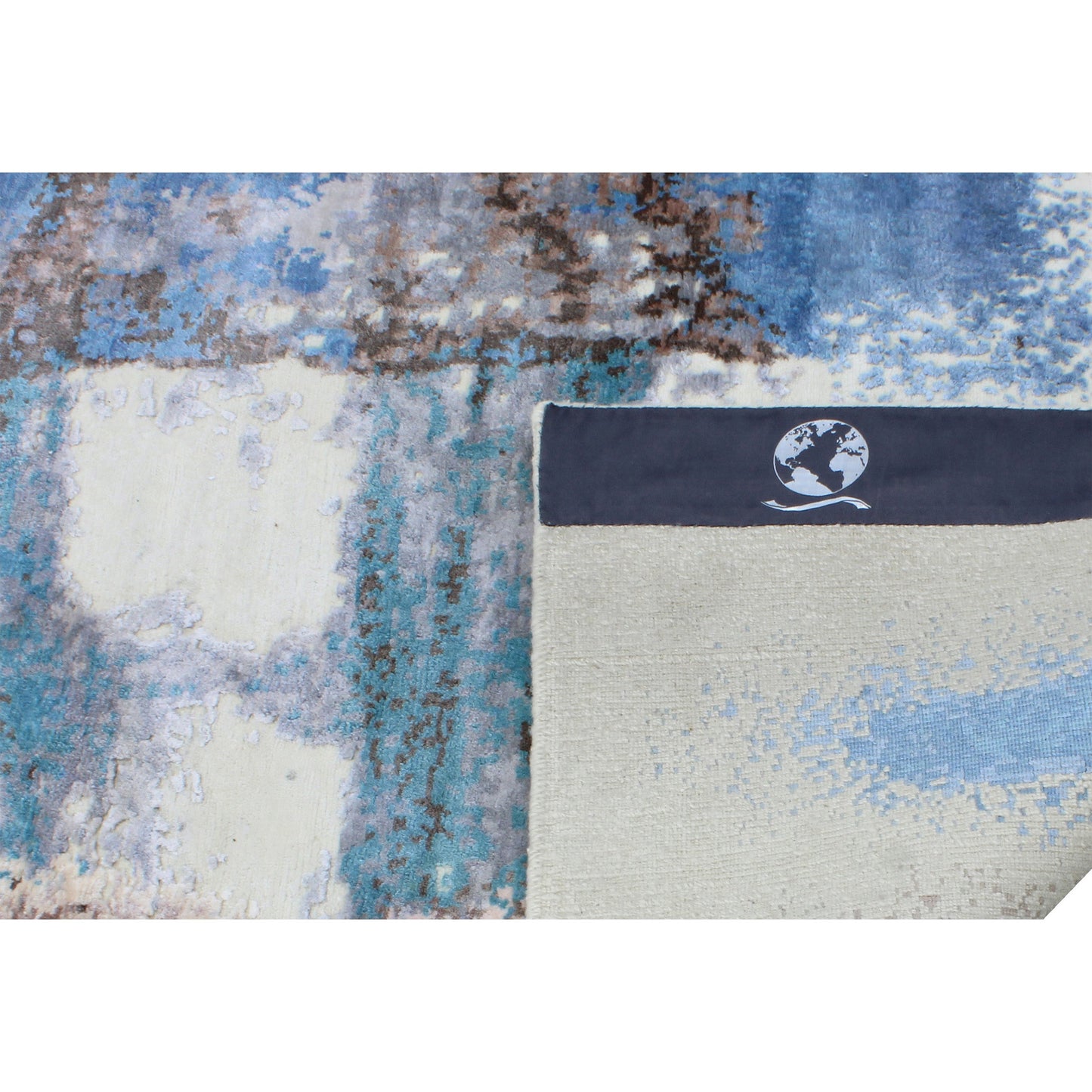 CANVAS ART KS145 IVORY / LIHGT BLUE
