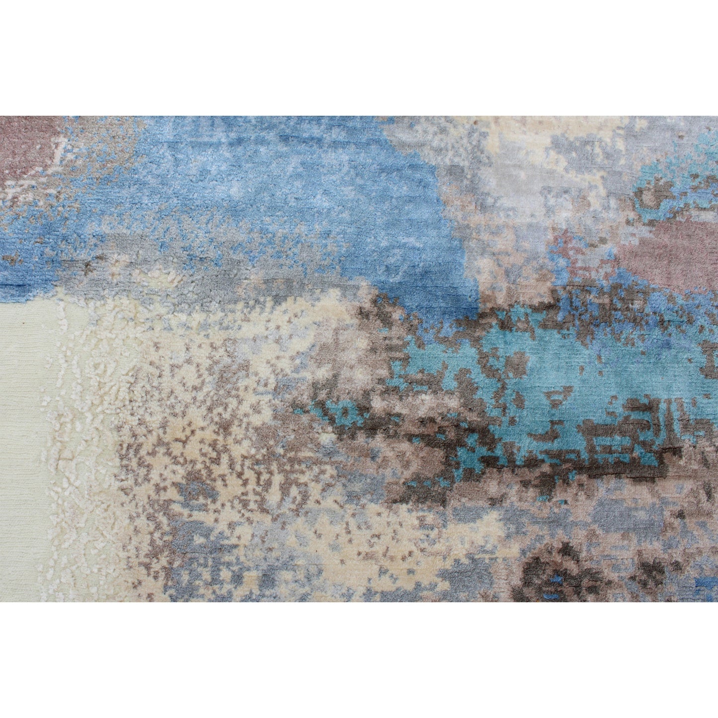 CANVAS ART KS145 IVORY / LIHGT BLUE