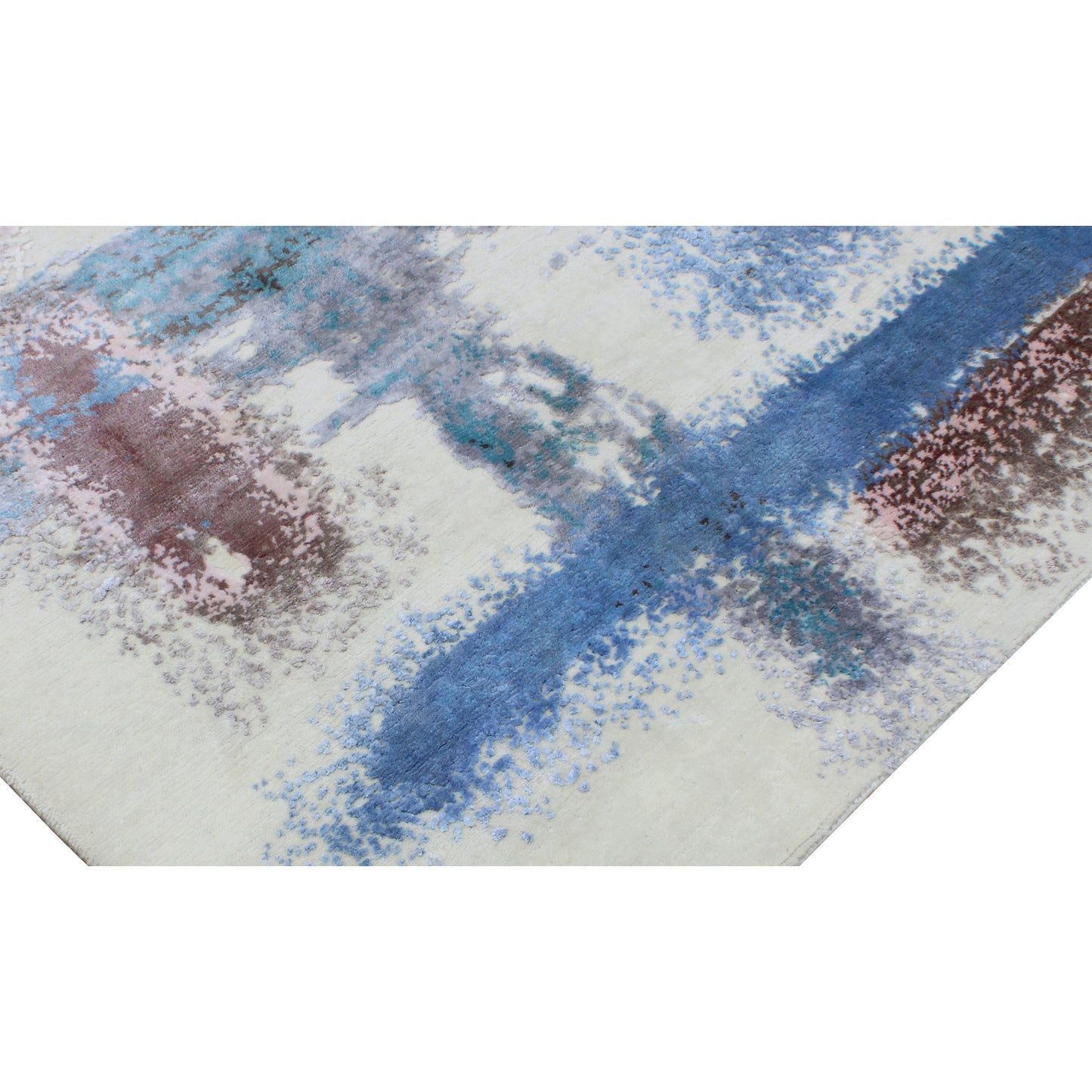 CANVAS ART KS145 IVORY / LIHGT BLUE