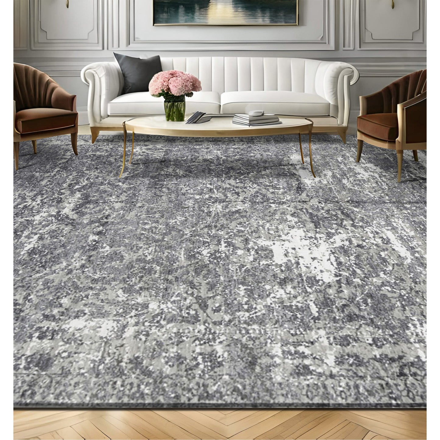 CANVAS ART ND-02 GREY