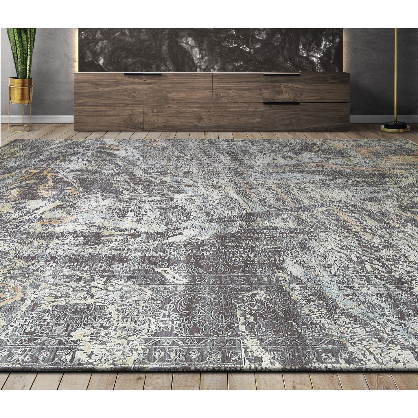 CANVAS ART ND-16 SILVER