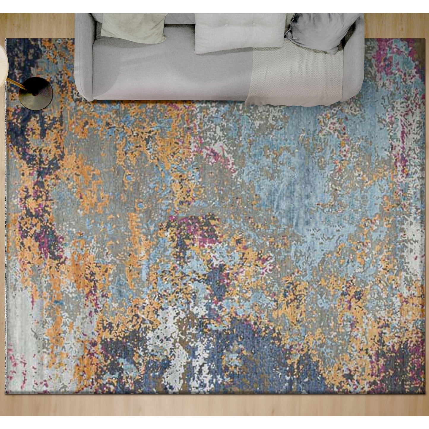 CANVAS ART RGS64 BLUE / LIGHT BLUE