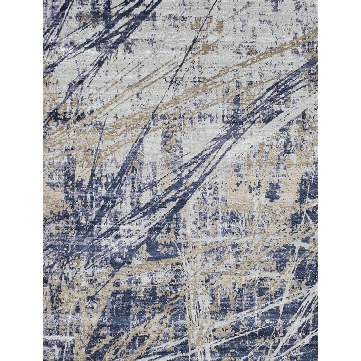 CANVAS ART RGS91 BLUE / SILVER