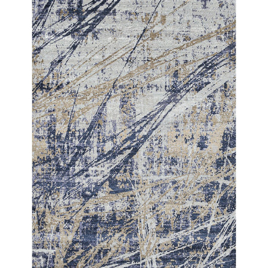 CANVAS ART RGS91 BLUE / SILVER