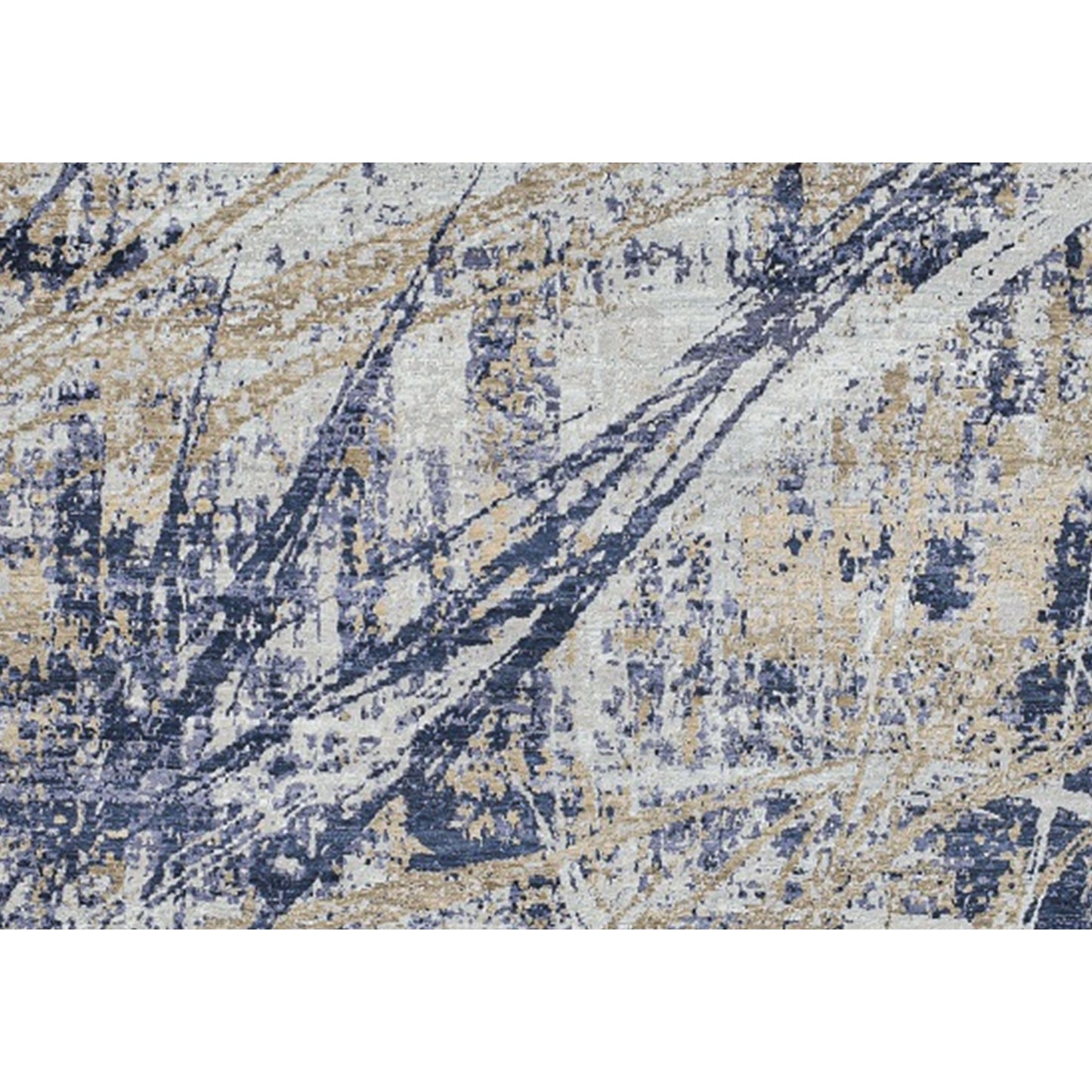 CANVAS ART RGS91 BLUE / SILVER