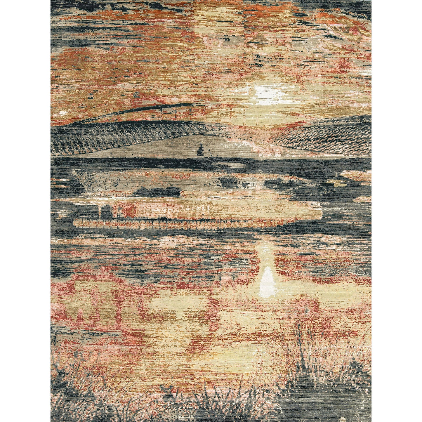 CANVAS ART W/ SILK A6015 MULTI