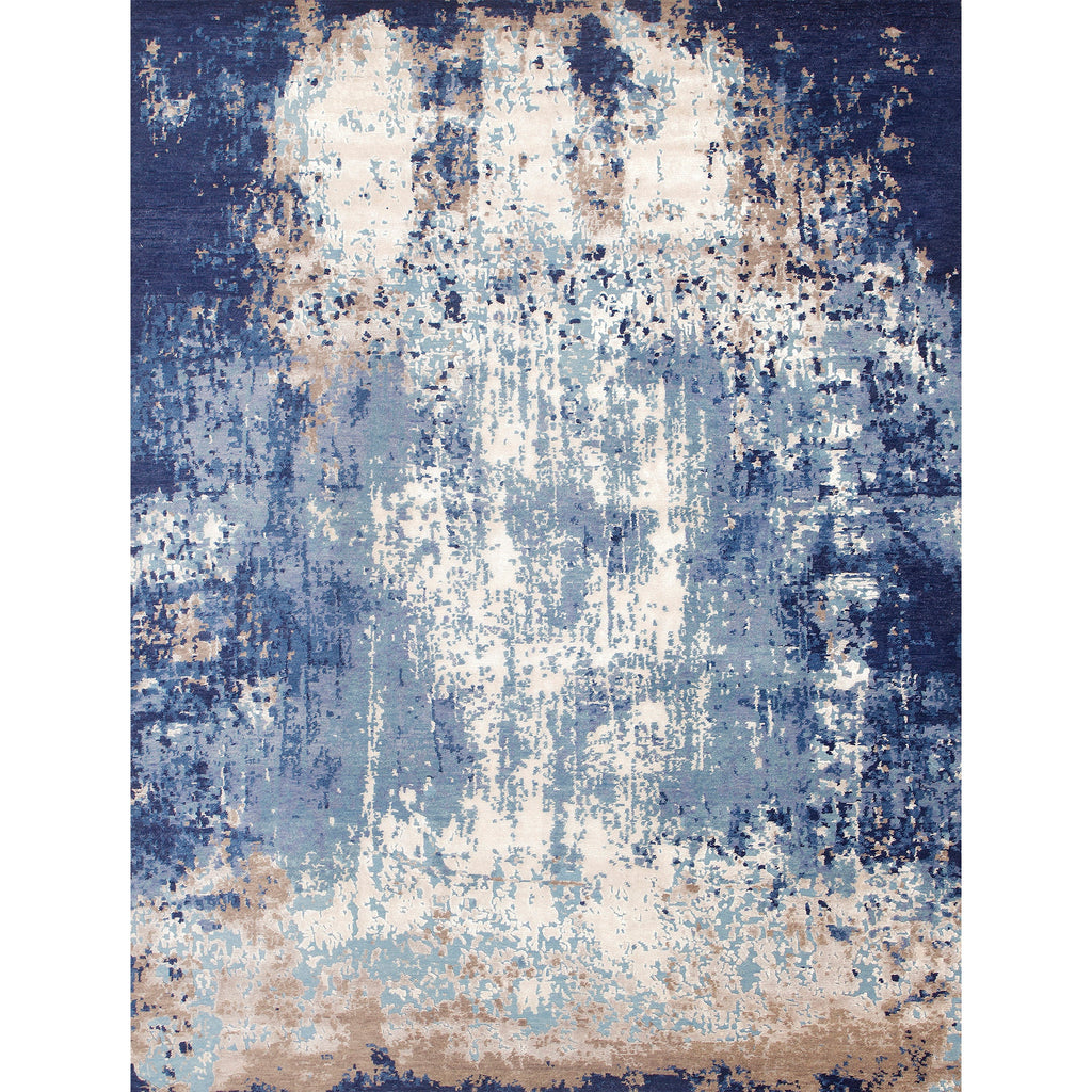 CANVAS ART W/ SILK CR800 BLUE / MULTI