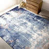 CANVAS ART W/ SILK CR800 BLUE / MULTI