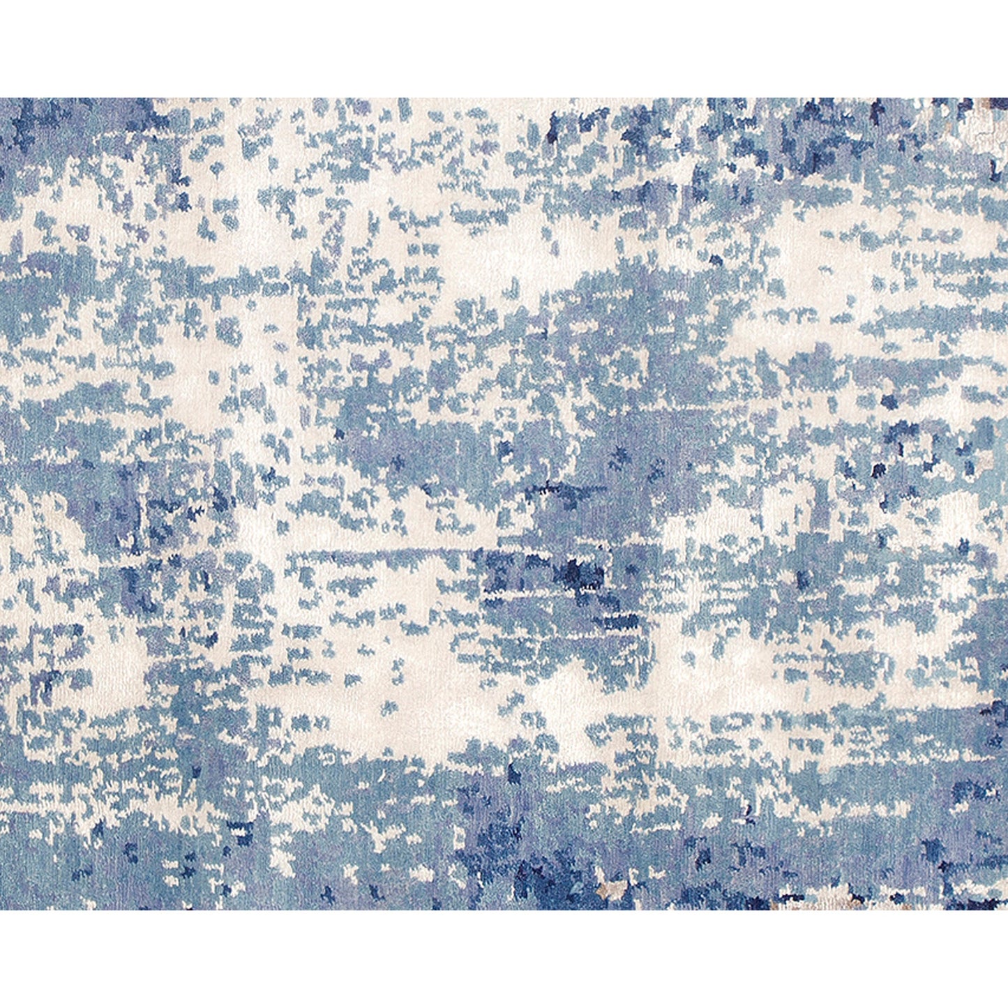 CANVAS ART W/ SILK CR800 BLUE / MULTI