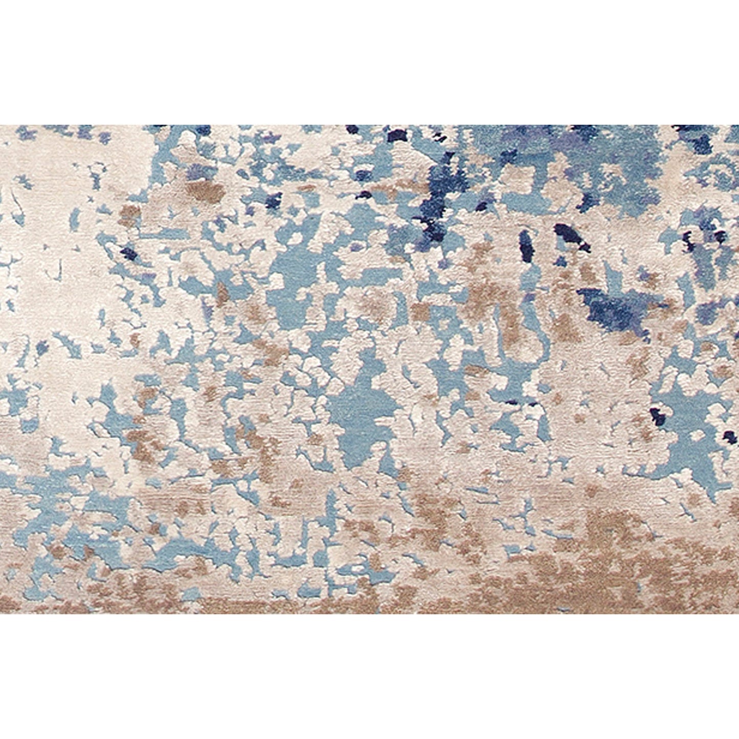CANVAS ART W/ SILK CR800 BLUE / MULTI