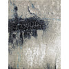 CANVAS ART W/ SILK CR805 BEIGE / BLACK