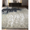 CANVAS ART W/ SILK CR805 BEIGE / BLACK