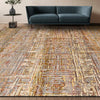 CANVAS ART W/ SILK J1028 BEIGE / GOLD