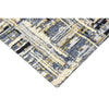 CANVAS ART W/ SILK J1028 GOLD / CHARCOAL