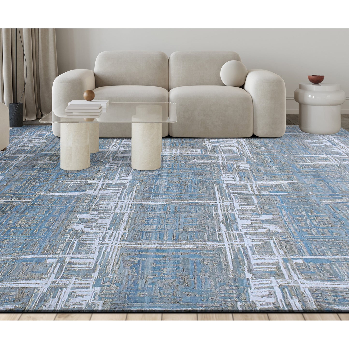 CANVAS ART W/ SILK J1028 MULTI / MULTI