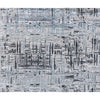 CANVAS ART W/ SILK J1028 SILVER / CHARCOAL