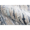 CANVAS ART W/ SILK J1029 SILVER / GREY