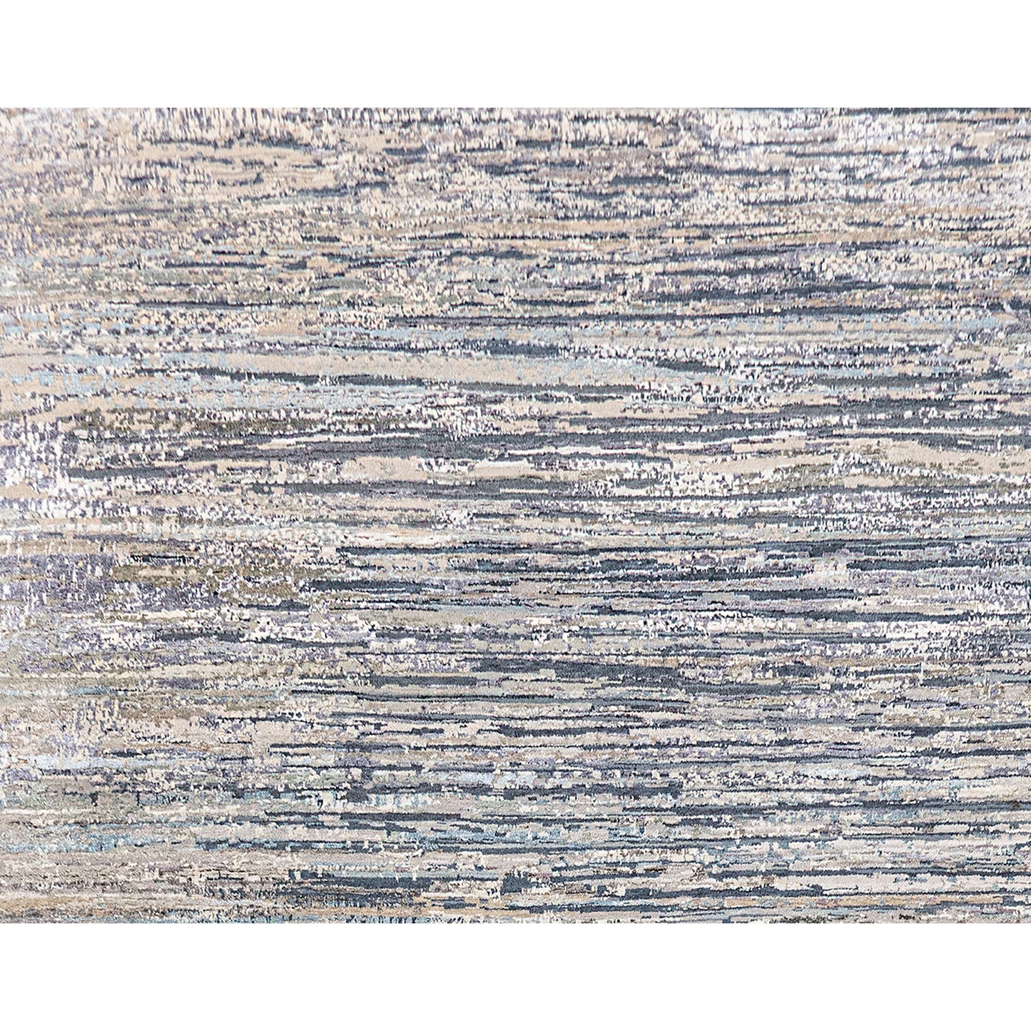 CANVAS ART W/ SILK J1029 SILVER / GREY