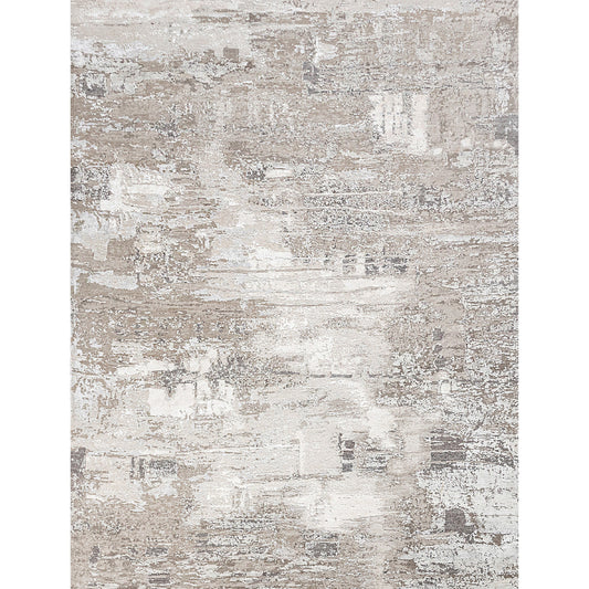 CANVAS ART W/ SILK J1041 GREY / LIGHT GREY
