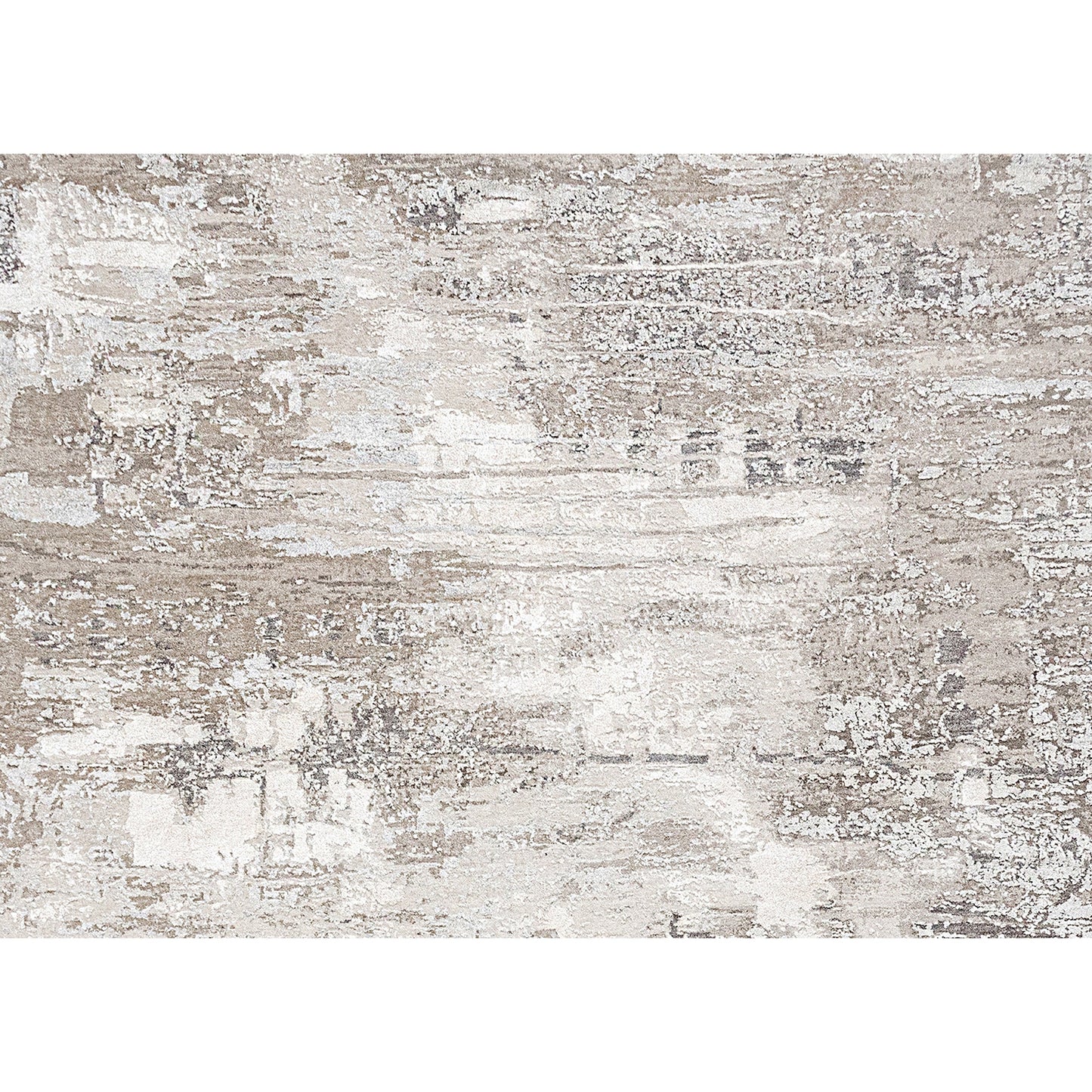 CANVAS ART W/ SILK J1041 GREY / LIGHT GREY