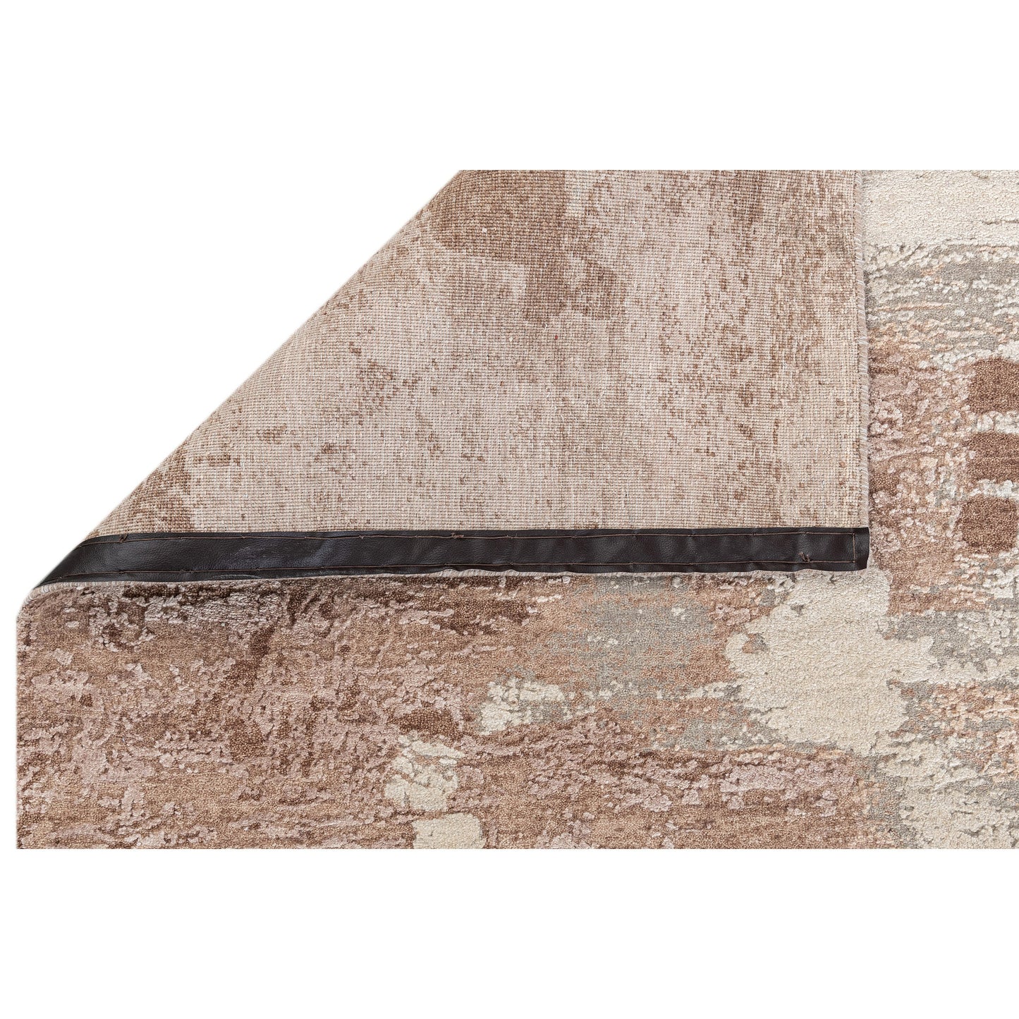 CANVAS ART W/ SILK J1042 BEIGE / PEACH