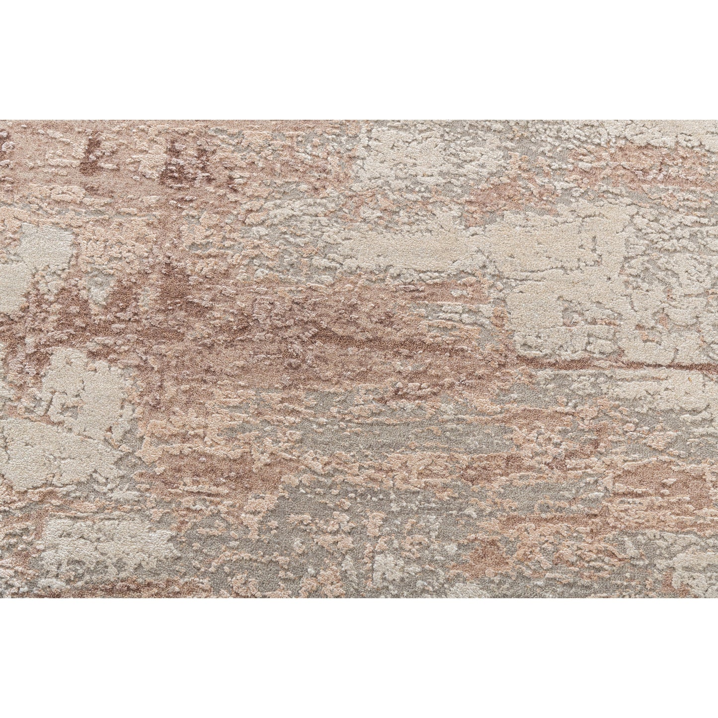 CANVAS ART W/ SILK J1042 BEIGE / PEACH