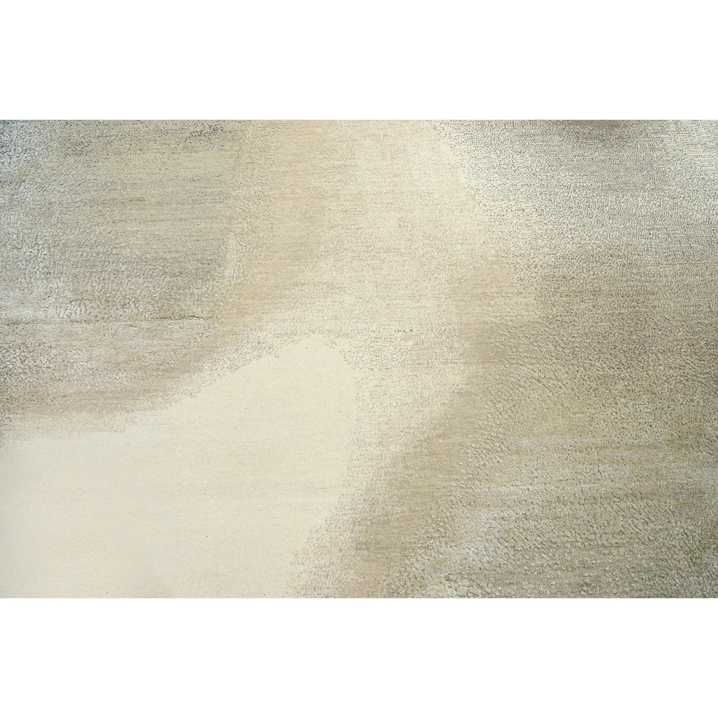 CANVAS ART W/ SILK J1051 BEIGE / GREY