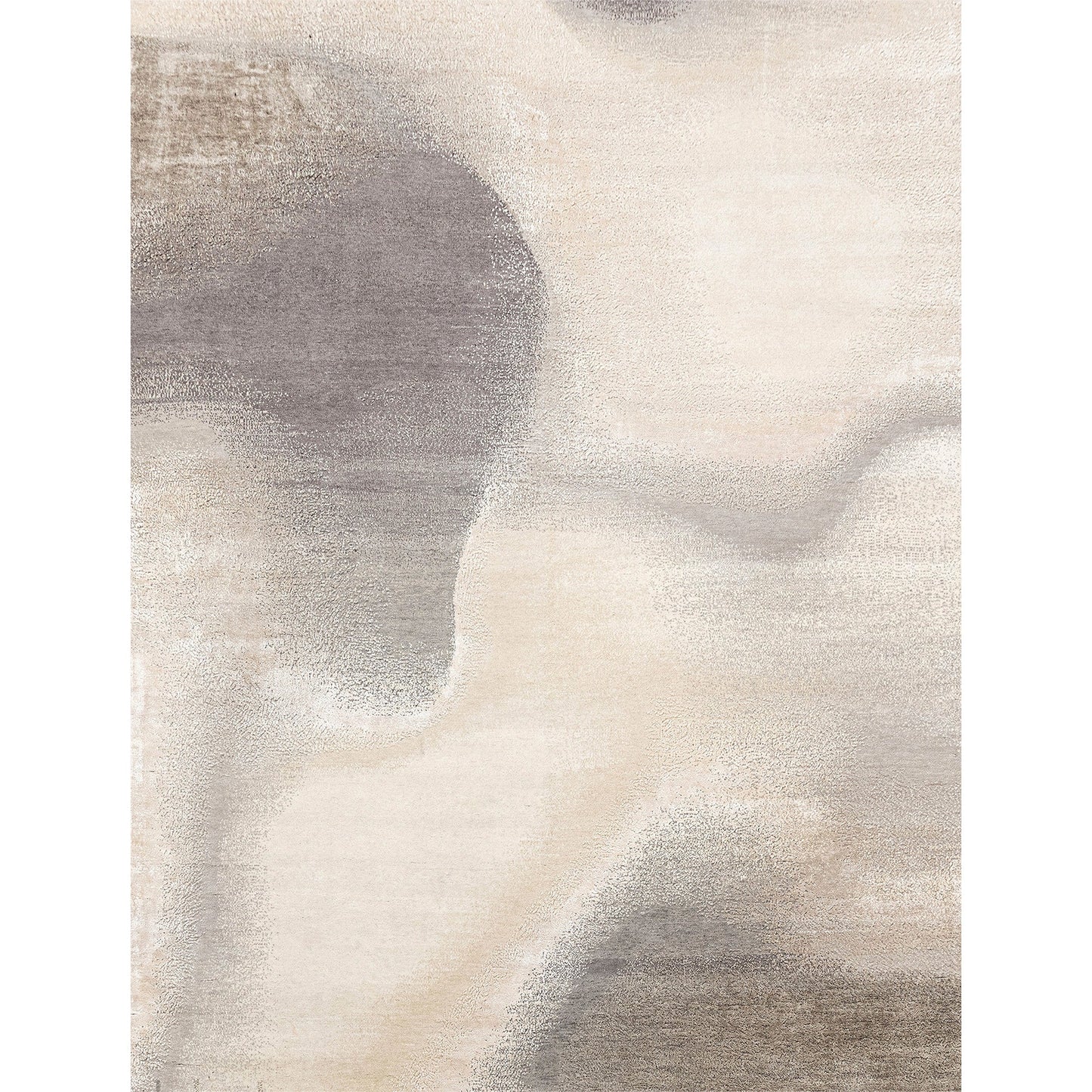 CANVAS ART W/ SILK J1051 IVORY / SAND