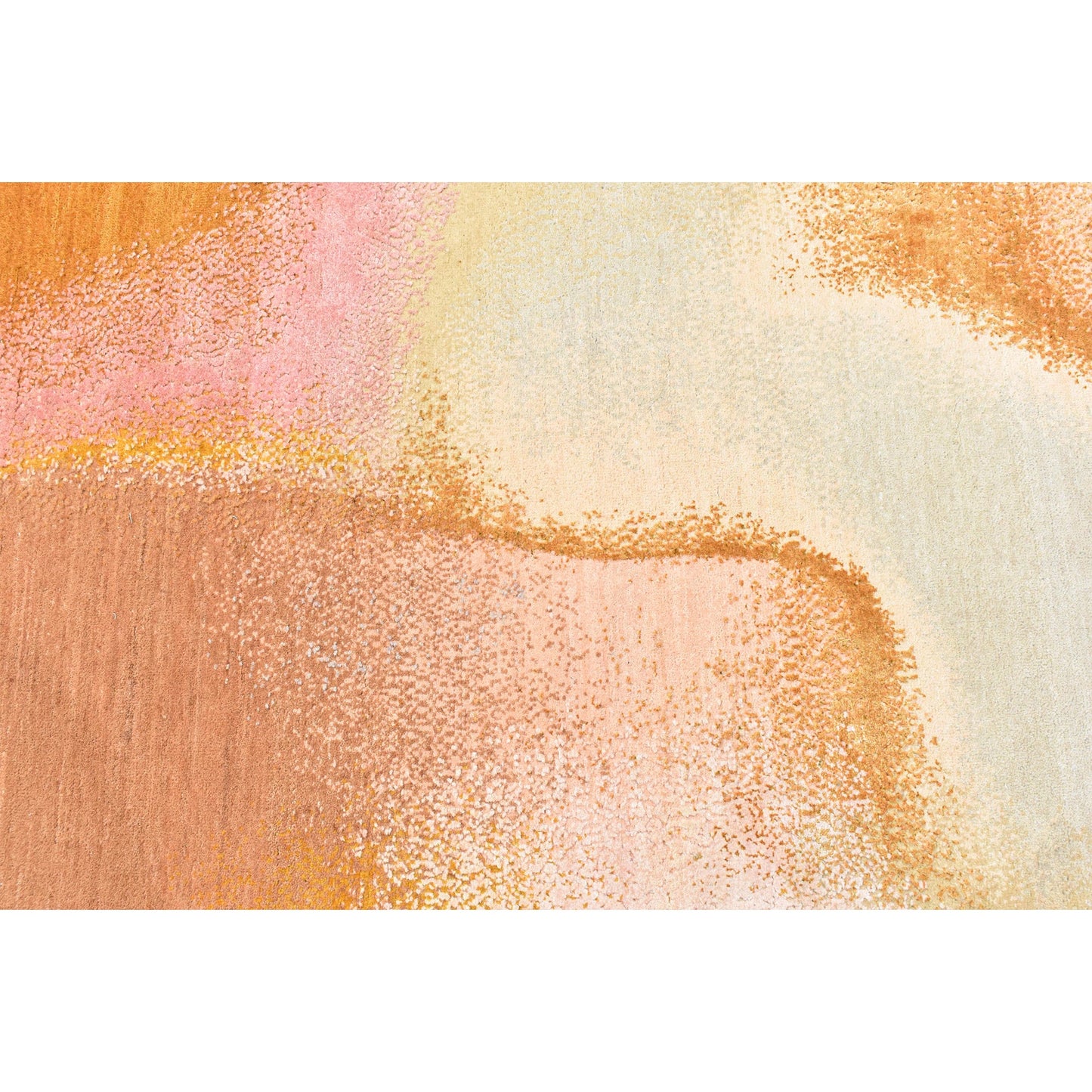 CANVAS ART W/ SILK J1051 PINK / GOLD