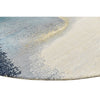 CANVAS ART W/ SILK J1051 SILVER / BLUE