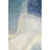 CANVAS ART W/ SILK J1051 SILVER / BLUE