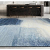 CANVAS ART W/ SILK J1051 SILVER / BLUE
