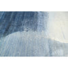CANVAS ART W/ SILK J1051 SILVER / BLUE