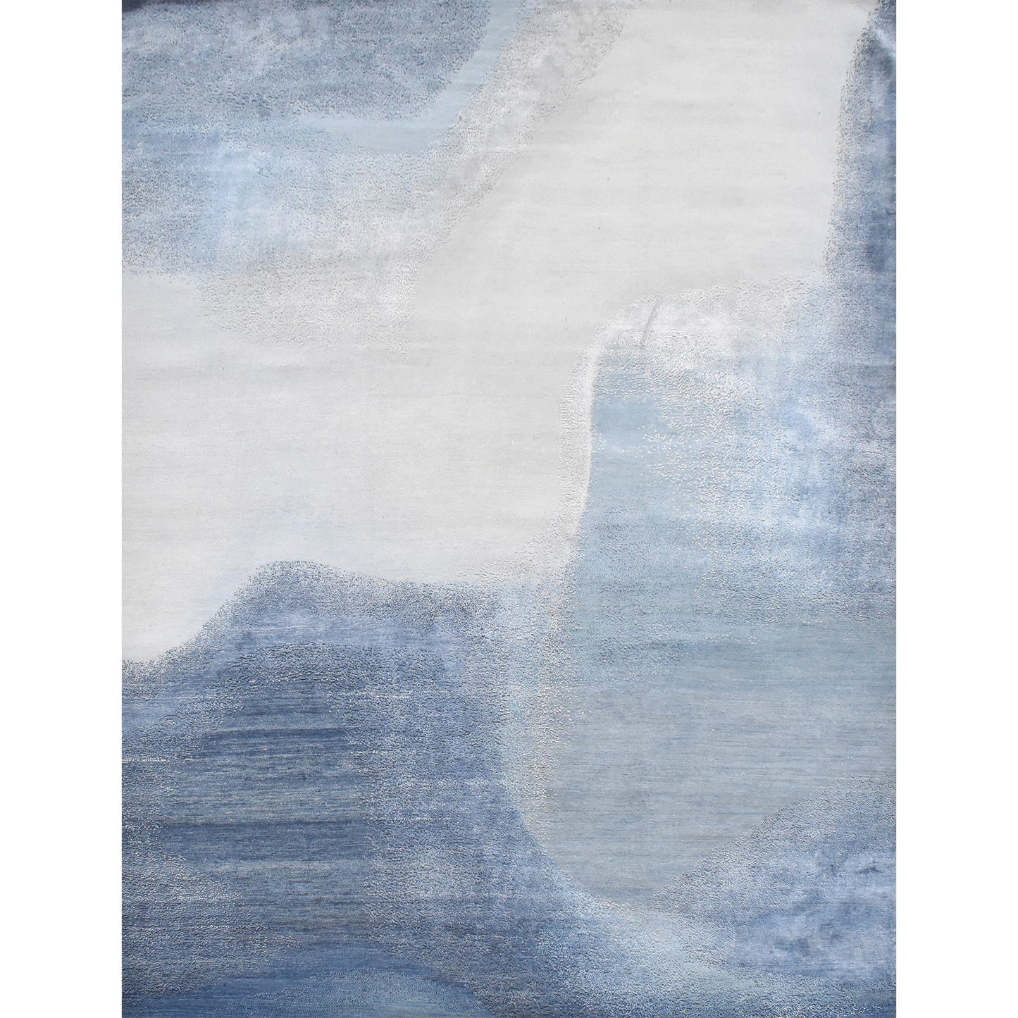 CANVAS ART W/ SILK J1051 SILVER / MULTI