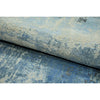 CANVAS ART W/ SILK J1055 BLUE / IVORY
