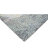 CANVAS ART W/ SILK J1055 BLUE / IVORY