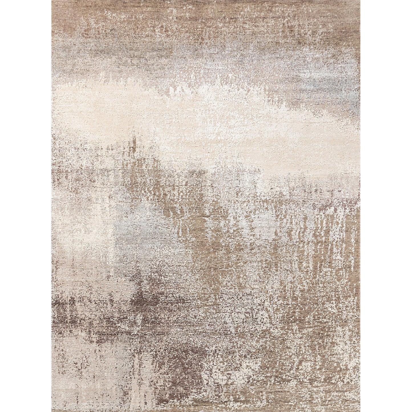 CANVAS ART W/ SILK J1056 BEIGE / LIGHT GREY