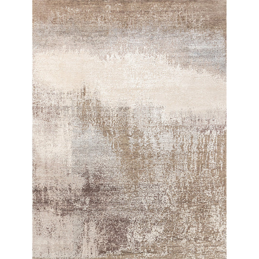 CANVAS ART W/ SILK J1056 BEIGE / LIGHT GREY
