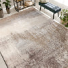CANVAS ART W/ SILK J1056 BEIGE / LIGHT GREY