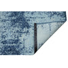 CANVAS ART W/ SILK J1056 BLUE / MULTI