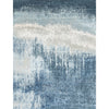 CANVAS ART W/ SILK J1056 SILVER / BLUE