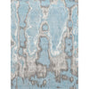 CANVAS ART W/ SILK J1057 GREY / LIGHT BLUE